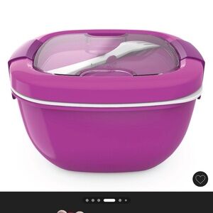 Bentgo salad purple Lunch Box Set with Compartments